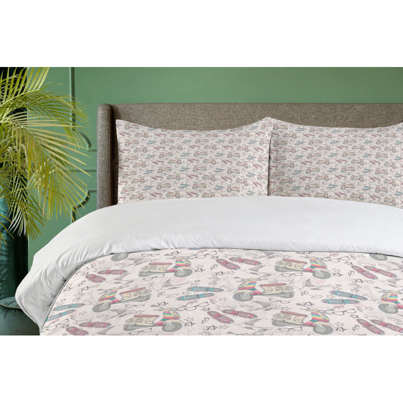 No Duvet Cover, California King Duvet Cover + 2 Standard Shams