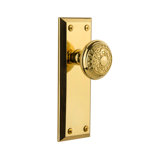 Grandeur Fifth Avenue Plate Privacy with Windsor Door Knob