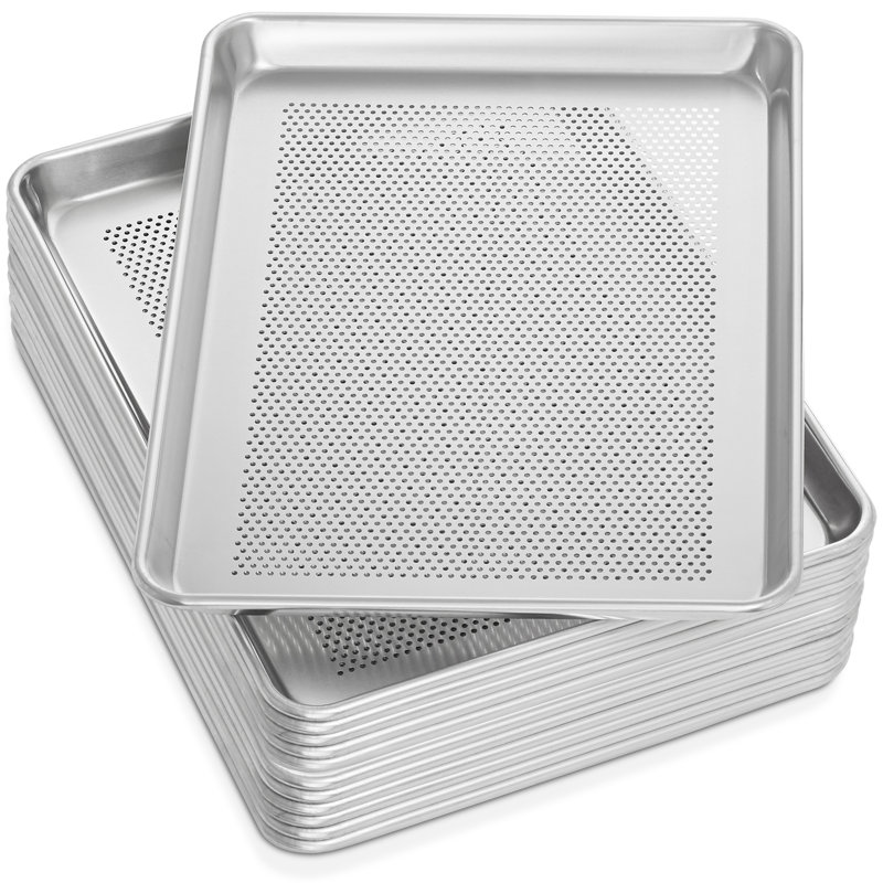 GRIDMANN Non-Stick Aluminum Baking Sheet, 18" x 13"
