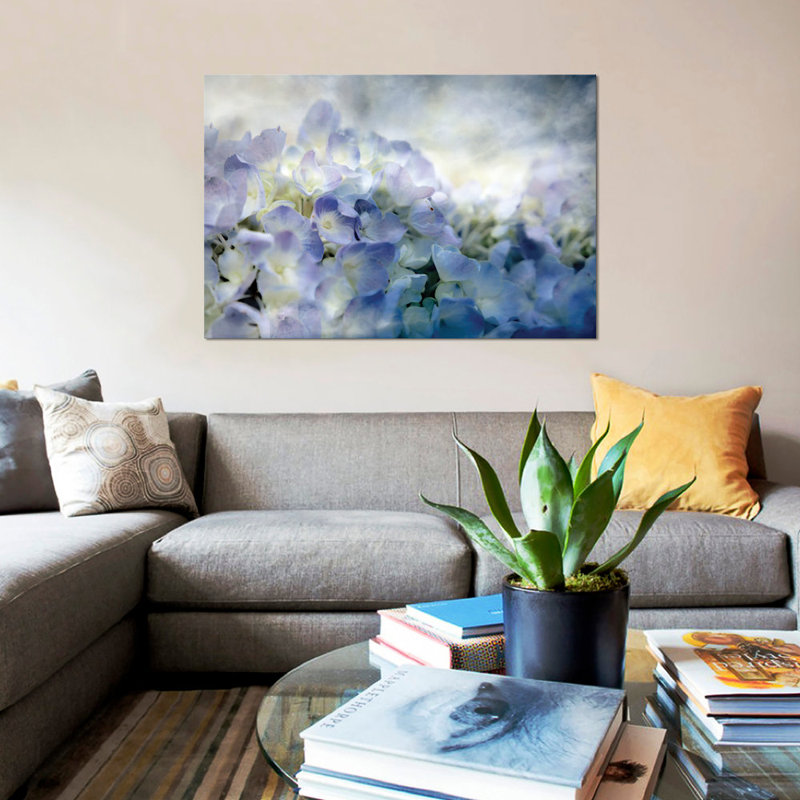 « calme », impression sur toile, H 8 po x l 12 po x P 0,75 po, Toile tendue, Pas de tapis