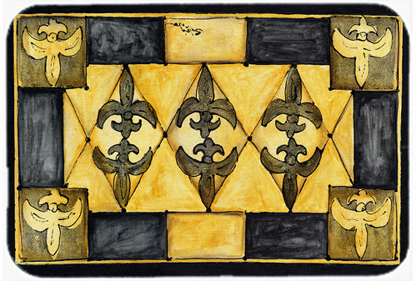 Planche à découper en verre Pietro
