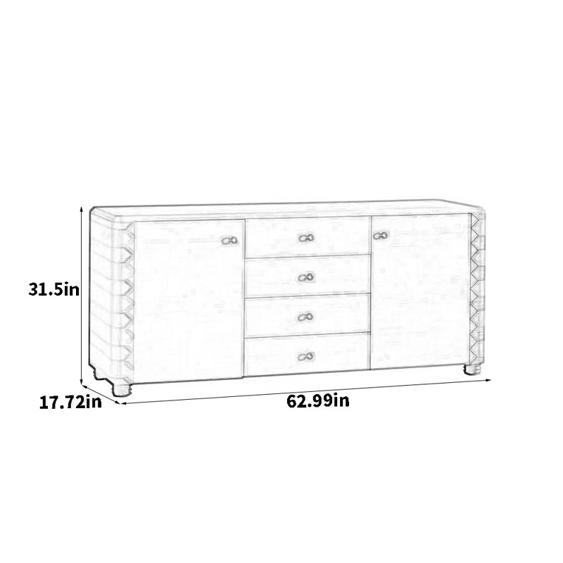 High Level Of Appearance Sideboard