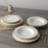 Noritake Trefolio Gold 12-Piece Dinnerware Set, Service For 4