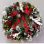 Faux PVC 23.62cm Christmas Wreath