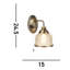 Asner Armed Sconce-1068588634