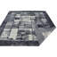 Area Rug in Silver