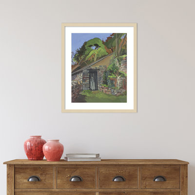 The Shed Clovelly by Anna Teasdale - Single Picture Frame Print -  Red Barrel Studio®, 23131B08F81648C5BAF34B033953EC15