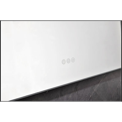 48 X 36 Inch LED Bathroom Vanity Mirror With Anti-Fog Backlight, Wall-Mounted For Clear Reflections