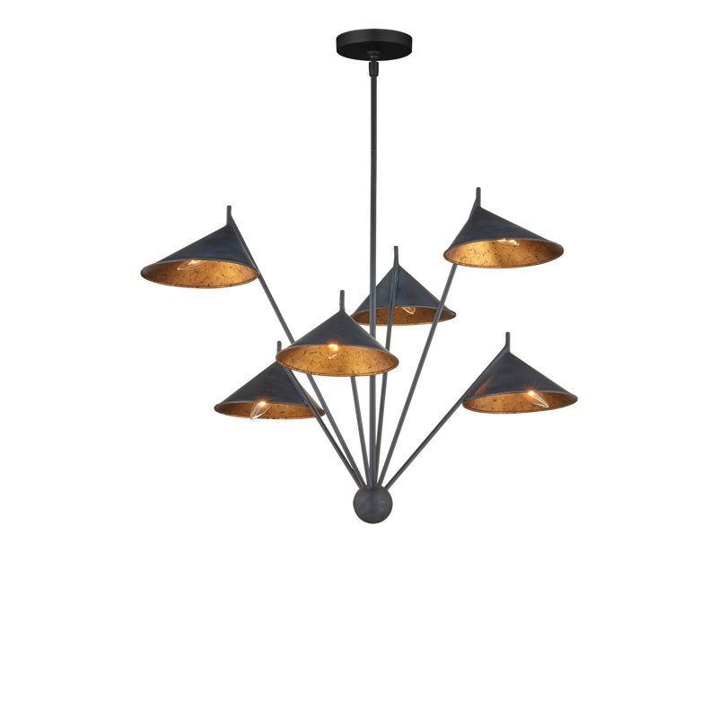 Serpa 6 - Light LED Chandelier