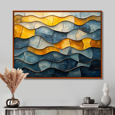 «Withrow», art mural géant, vagues géantes et côtières II - fauvisme