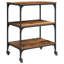 Wood Bar Cart-305012818