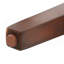 Tabourets de bar à hauteur de comptoir en bois d'hévéa rustique avec dossier ergonomique (ensemble de 2)-783888389