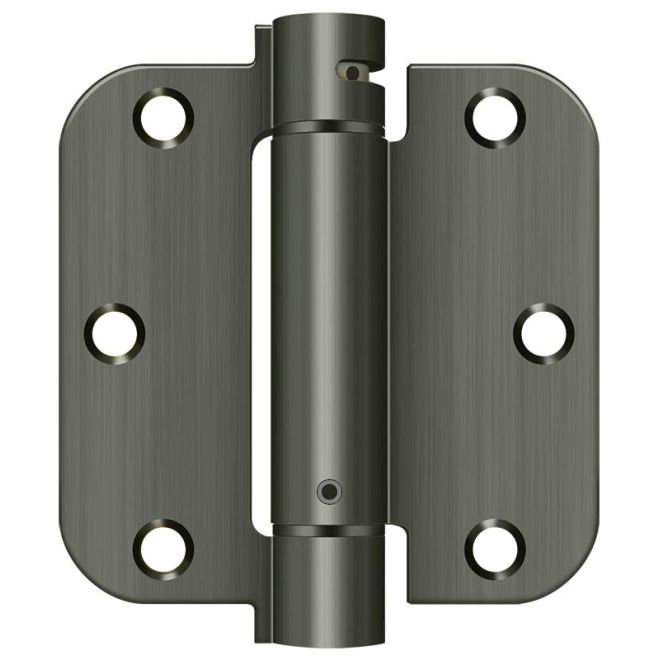 Steel Hinge, Antique Nickel