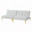 Tissu convertible futon avec pieds en métal-1245795774