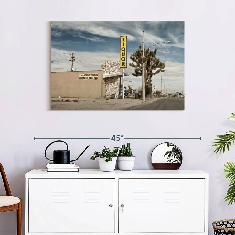Liquor Store Yucca Valley, 24" H x 36" W