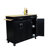 Robbe Solid Wood Top Kitchen Island