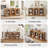 63'' Farmhouse Rectangular Entryway Console Table-610946903