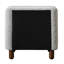 Table de chevet rembourrée Grey Boucle