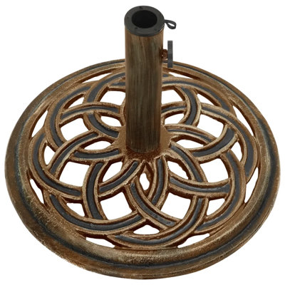 Guglielmo 9.15kg Cast Iron Free Standing Umbrella Base