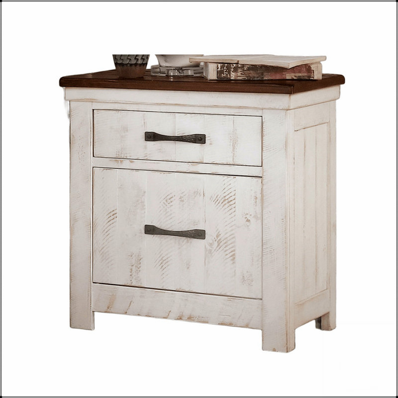 Table de chevet transitionnelle Plank Design