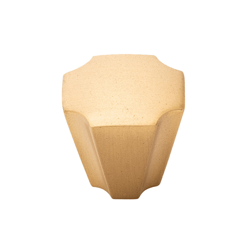 Poignée conique de la collection Monarch - Laiton doré brossé de 1-1 / 8 po x 1-1 / 8 po - Quincaillerie transitionnelle pour tiroirs et armoires