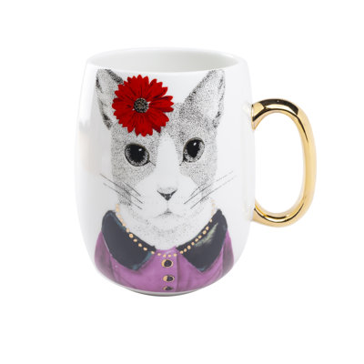 Tasse de chat Hipster