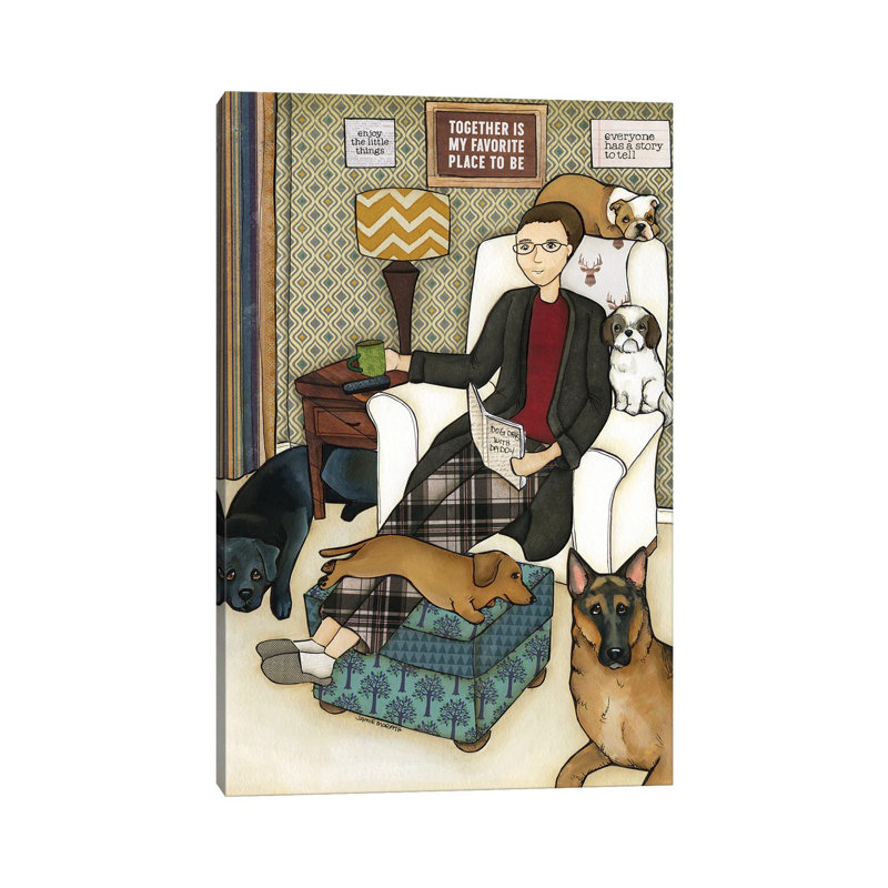 Together by Jamie Morath - Wrapped Canvas Gallery-Wrapped Canvas Giclée, 26" H x 18" W, Wrapped Canvas