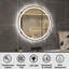 Round Wall Makeup / Shaving Mirror