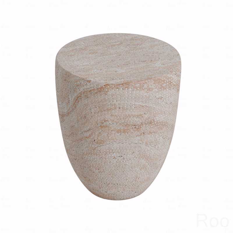 Table d'appoint d'extérieur / d'extérieur en béton