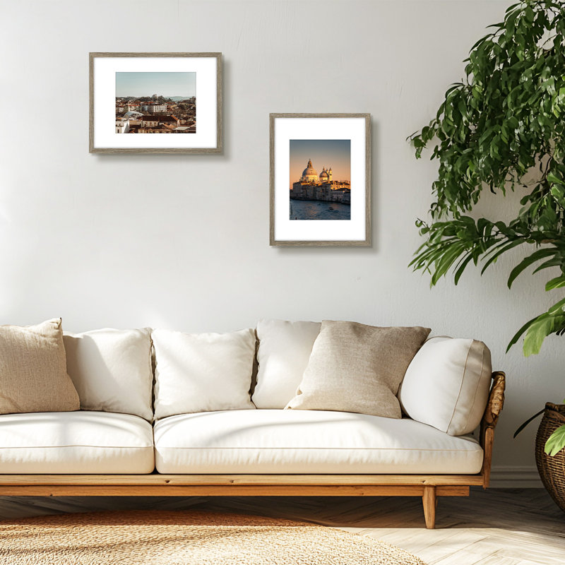 Ensemble de cadres muraux Gallery, H 16,711 po x l 12,755 po x P 0,708 po