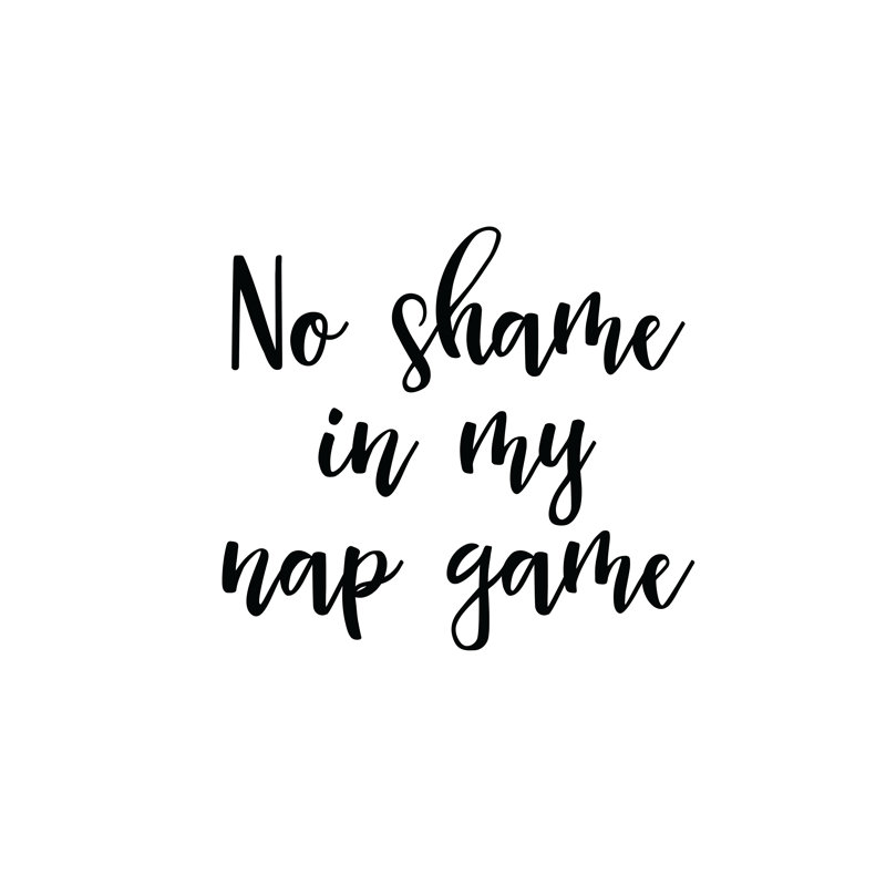 No Shame - Wrapped Canvas Print, 30cm H x 30cm W x 3.8cm D