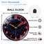 Horloge murale créative, horloge murale 12 po