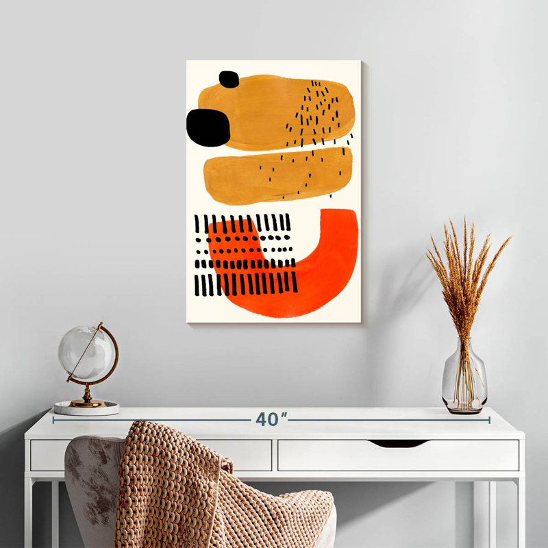 Avery Mid Century Smile, H 24 po x l 16 po