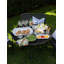 Berry & Thread Melamine 14" Triple Section Server - Whitewash
