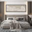 Doux nuages blancs sur fond beige antique rétro-101185518-111696251