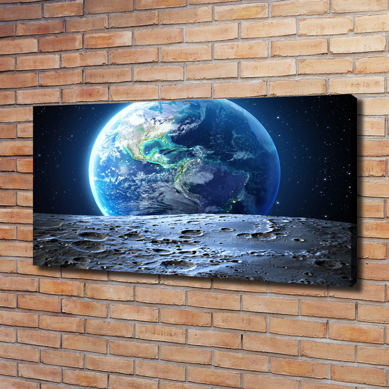 Planet Earth - Wrapped Canvas Print