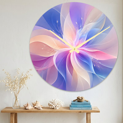 Plants & Flowers Abstract Floral Design With Soft Pastel Colours And Flowing Petals Ultra Clear