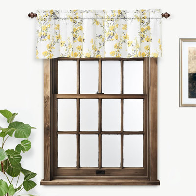 Adalinne Floral Tailored Window Valance