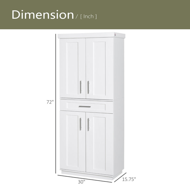 Armoire autoportante moderne Kitchen Pantry