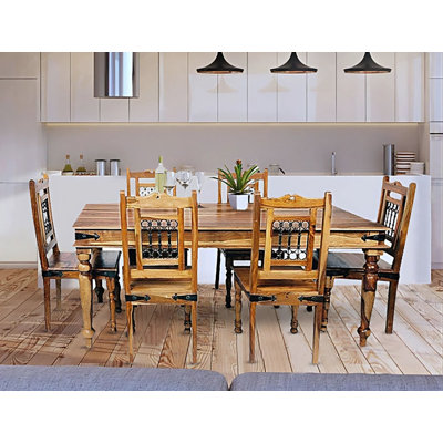 Daphne Solid Wood Dining Table