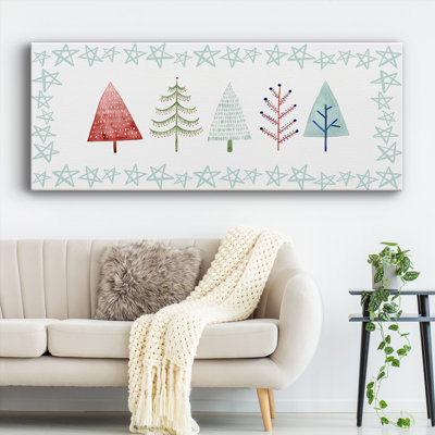 Toile tendue de la collection C-Gallery de Christmas Tree Whimsy