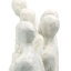 Sculpture abstraite de personnages assis