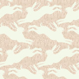 Hopping Hares - Wallpaper