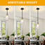 Luminaire suspendu moderne en verre 1 lumière, luminaire suspendu réglable pour îlot de cuisine, salle à manger et entrée-446866206