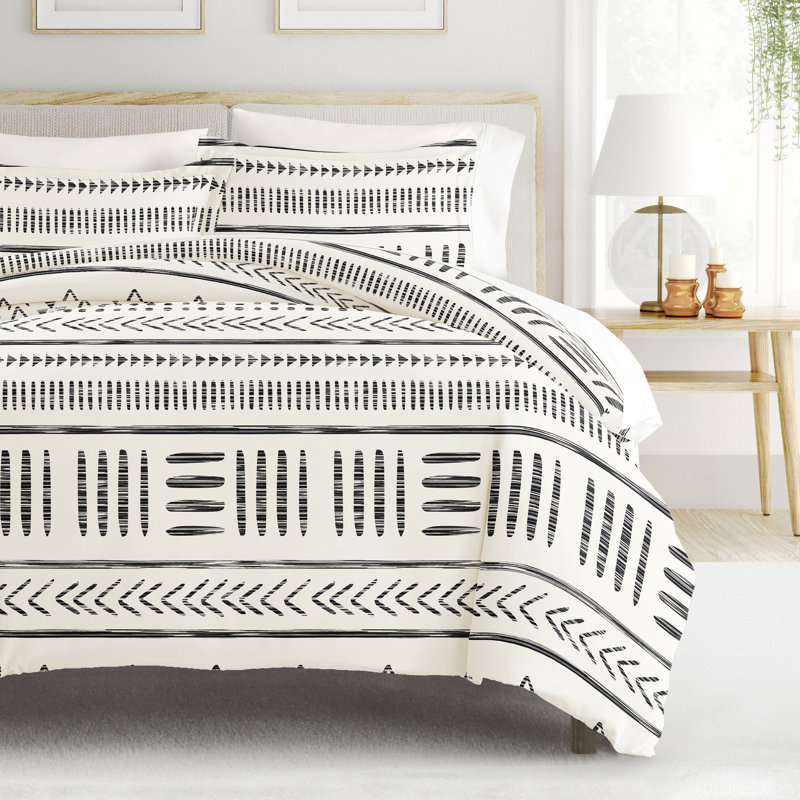 Ensemble de housse de couette Arrow Dreams, Édredon très grand et 2 très grandes taies déc