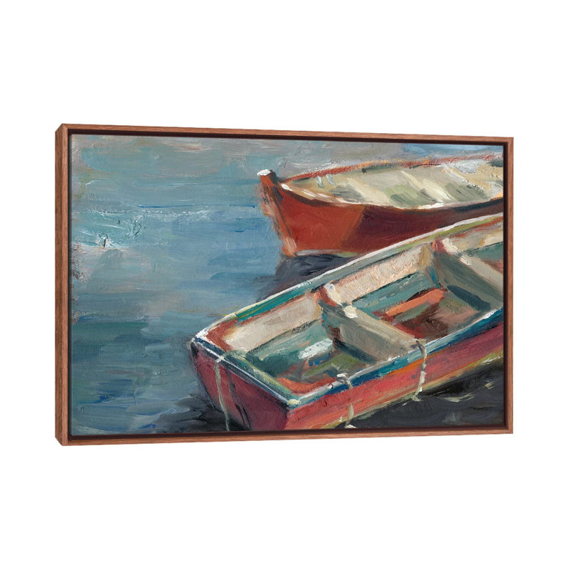 «By the Lake I», reproduction sur toile, H 32 po x l 48 po x P 1,5 po, Cadre bois classique, Pas de tapis