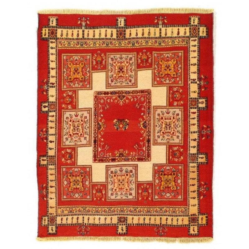 Oriental Area Rug in Red