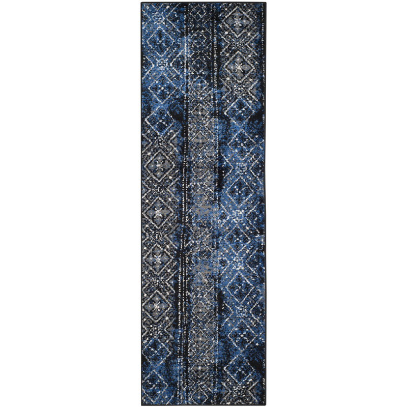 Bonilla Performance Geometric Rug, Runner 2'6" x 6'