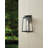 Seger 19-inch 1-light Matte Black Exterior Wall Sconce with Clear Antique Glass-1322692073