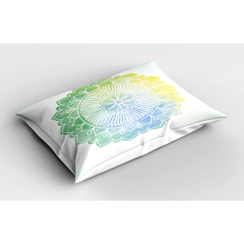 Manly Polyester Floral Sham, Twin